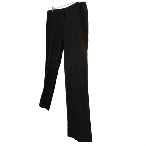 ESCADA Womens Dress Pants Black Pleated Trousers Straight Leg - Picture 2 of 7